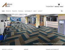 Tablet Screenshot of aboveleft.com.au